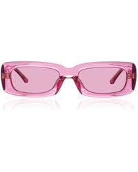 The Attico - Mini Marfa Square-frame Acetate Sunglasses - Lyst