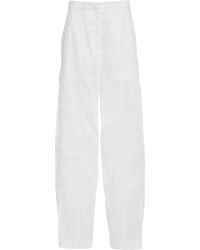 Jil Sander - Cotton Pants - Lyst