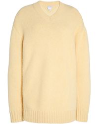 Bottega Veneta - V-Neck Cashmere Sweater - Lyst
