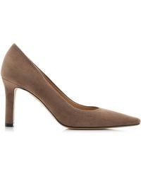 The Row - Carla Suede Pumps - Lyst
