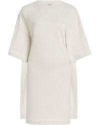 Balenciaga - Cotton Mini T-Shirt Dress - Lyst