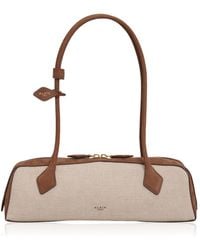 Alaïa - Le Teckel Medium Canvas Bag - Lyst