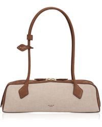 Alaïa - Le Teckel Medium Canvas Bag - Lyst