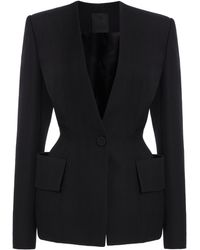 Givenchy - Hourglass Tailored Wool Blazer - Lyst