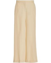 TOTEME - Tailored Herringbone-weave Suit Trousers - Lyst