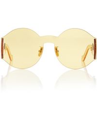Loewe - Round-frame Metal Sunglasses - Lyst