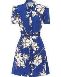 LEO LIN - Bronte Linen-Blend Mini Dress - Lyst