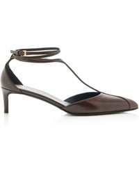 KHAITE - Mia Leather Pumps - Lyst