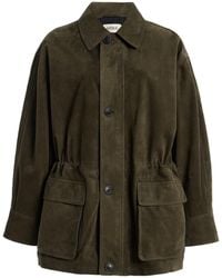 Arma - Maeve Relaxed Suede Jacket - Lyst
