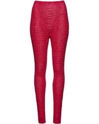 Magda Butrym - High-Waisted Crochet Pants - Lyst
