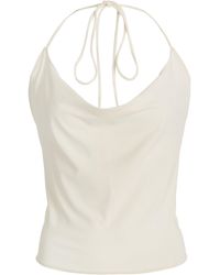 ÉTERNE - Chloé Jersey Halter Top - Lyst