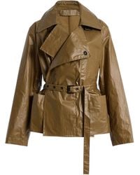 Lemaire - Light Cotton Wrap Jacket - Lyst