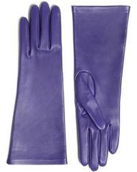 KHAITE - Remo Mid Leather Gloves - Lyst
