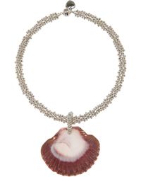 Julietta - Islander Shell Necklace - Lyst