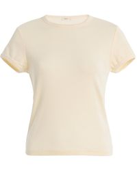 DONNI. - Baby Ribbed Cotton Top - Lyst