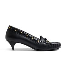 KHAITE - Milly Leather Moccasin Pumps - Lyst