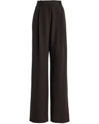 The Row - Lowe Pleated Wool Pants - Lyst