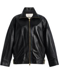 DARKPARK - Celine Plonge Leather Aviator Bomber Jacket - Lyst