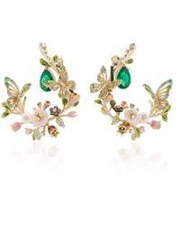 Anabela Chan - M'o Exclusive: Butterfly Garland Earrings - Lyst