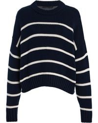 Jenni Kayne - Chloe Striped Cotton Sweater - Lyst