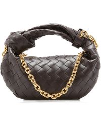 Bottega Veneta - The Mini Jodie Chain-embellished Leather Bag - Lyst