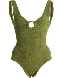 Hunza G - Coverage Celine One-Piece Swimsuit - Lyst