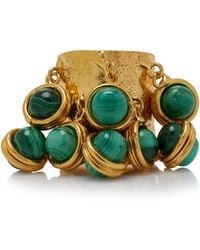 Sylvia Toledano - 22k Gold-plated Malachite Candies Ring - Lyst