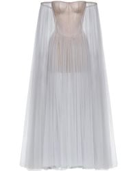 Montsand - Tulle Off-Shoulder Maxi Dress - Lyst