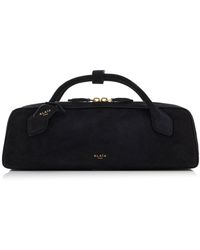 Alaïa - Le Teckel Suede Clutch - Lyst