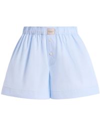 Comme Si - La Classica Cotton-Poplin Boxer Shorts - Lyst