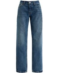 EB DENIM - Rigid Low-Rise Straight-Leg Jeans - Lyst