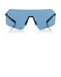 Prada Linea Rossa - Mask-Frame Acetate Sunglasses - Lyst