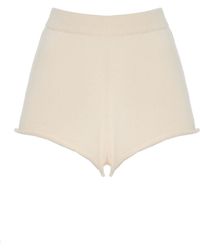ELCE - Exclusive Manon Knit Cotton Shorts - Lyst