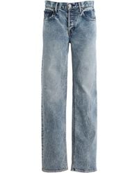 Moussy - Wellesley Stretch Low-Rise Straight-Leg Jeans - Lyst