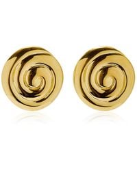 Louis Abel - Uzu Mid 18k Yellow Gold Vermeil Earrings - Lyst