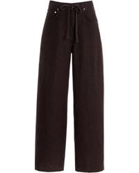 Citizens of Humanity - Brynn Linen Drawstring Trousers - Lyst