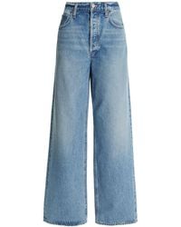 Agolde - Rigid Low-slung Wide-leg Baggy Jeans - Lyst