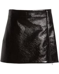 Courreges - One-Minute Vinyl Mini Skirt - Lyst