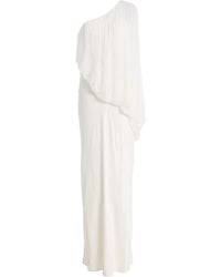 Third Form - Solstice One-Shoulder Chiffon Maxi Dress - Lyst