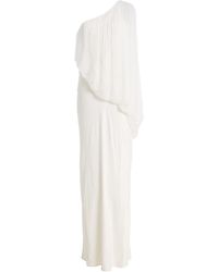 Third Form - Solstice One-Shoulder Chiffon Maxi Dress - Lyst