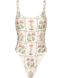 Agua Bendita - Gema Oasis Floral One-piece Swimsuit - Lyst