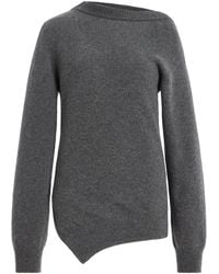 Rohe - Two-Way Deconstructed Wool-Cashmere Sweater - Lyst