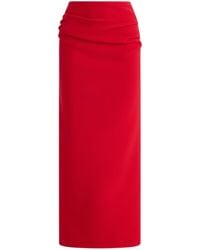 Maticevski - Shocking Draped Crepe Maxi Skirt - Lyst