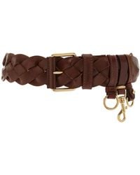 Miu Miu - Braided Leather Belt - Lyst