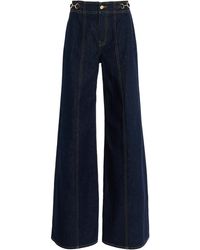 Ulla Johnson - The Delphine High-Rise Wiide-Leg Jeans - Lyst