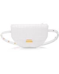 Wandler Anna Large Leather Belt Bag - White
