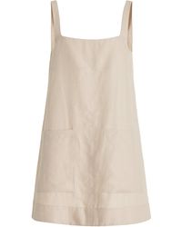 Bondi Born - Delphi Organic Linen Mini Dress - Lyst