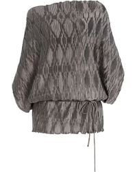 By Malene Birger - Exclusive Cos Crinkled Satin Top - Lyst