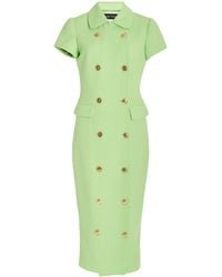 Sergio Hudson - Button-Up Blazer Dress - Lyst