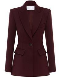 Alex Perry - Fitted Wool Blazer - Lyst